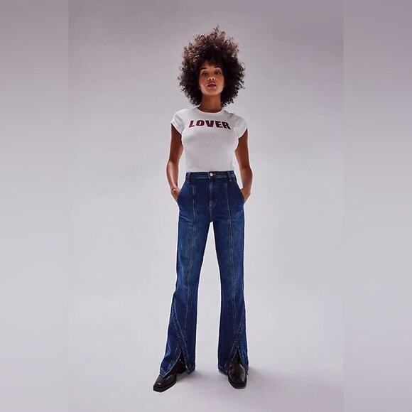 Free People - We the Free - CRVY Mona Flare Jeans - Picture 3 of 16